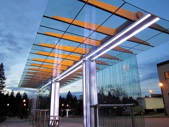 Commercial Building Tempered Glass Curtain Wall