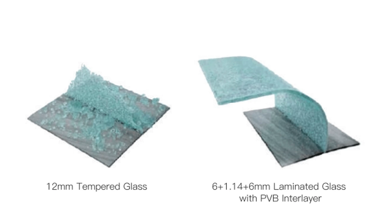 Laminated glass for Balustrade/Fence/Railing